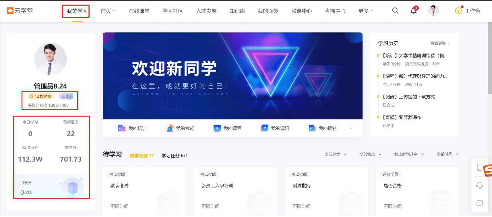 如何查看学习成果? 如何查看学习成果?